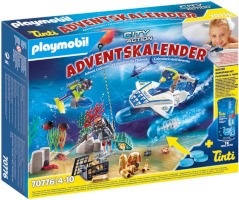 Adventní kalendář playmobil aqua